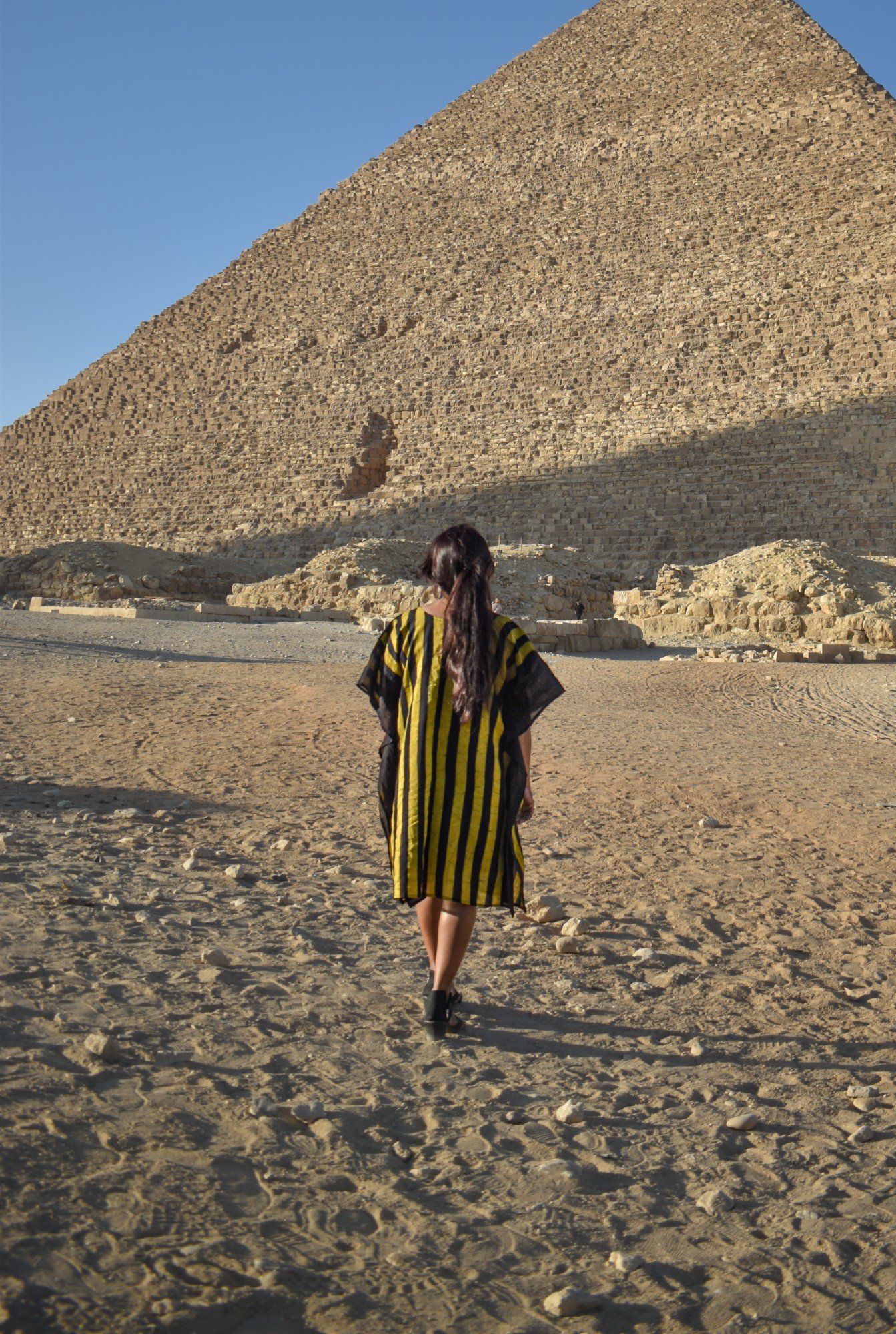 Cleopatra Hand Batik Pure Cotton Kaftan - Image 4