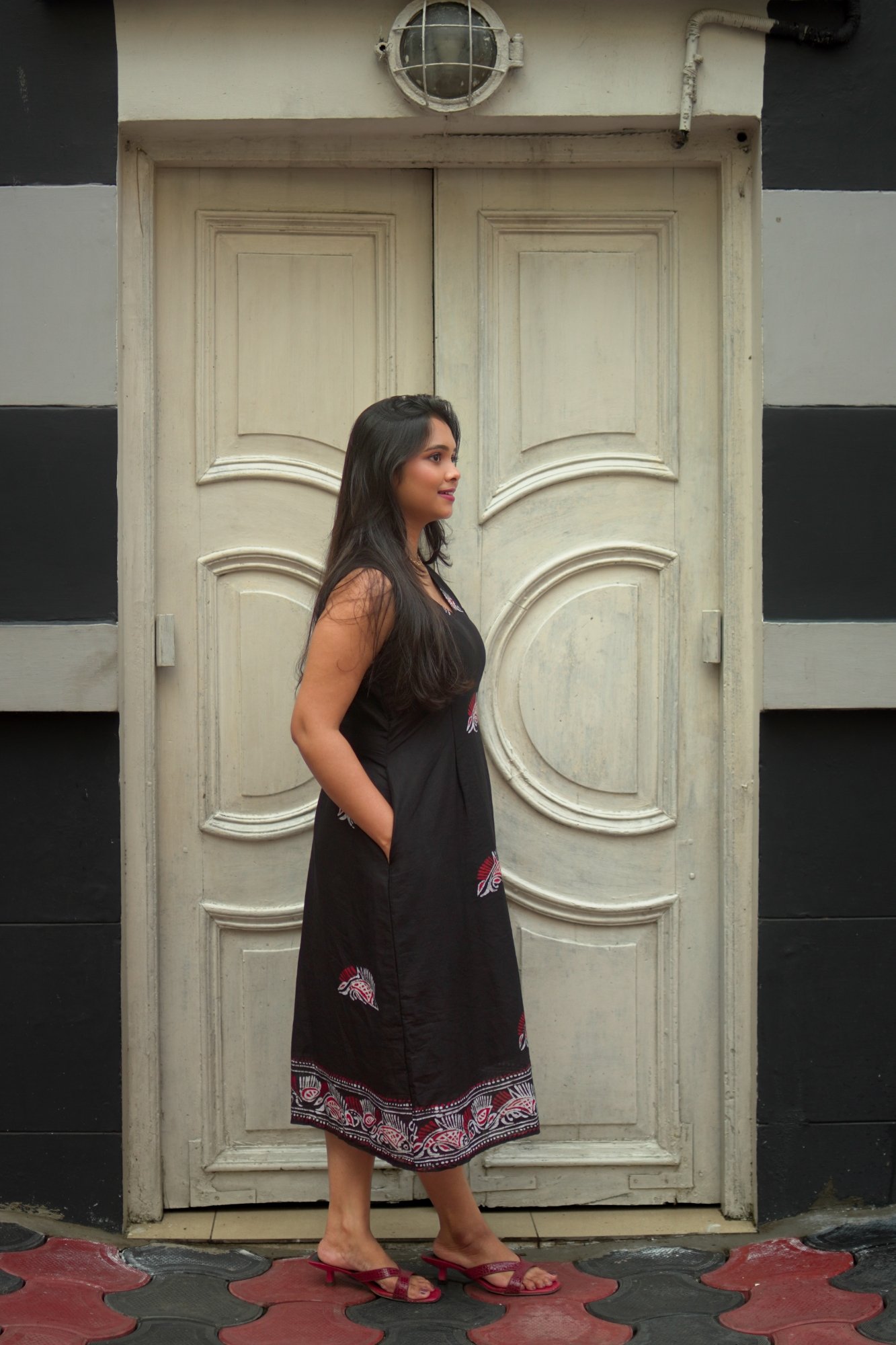 Fish Shoru Tuli Pure Cotton Batik Dress - Image 5